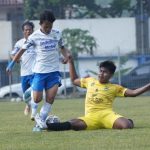Persib Bandung meraih kemenangan 4-0 atas tim sepakbola Porprov Kota Bandung. Arsan Makarim mencetak brace dalam laga yang berlangsung di Stadion Persib, Rabu (13/7/2022) tersebut. Foto: Persib Bandung.
