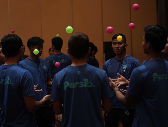 rapat internal Persib Bandung menggelar pertemuan internal di Grand Ballroom Hotel Papandayan, Kota Bandung, Senin (18/7/2022). Foto: Persib Bandung.