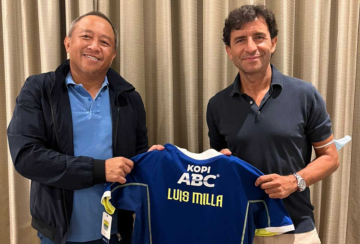 glenn_milla Persib bandung baru saja mengumumkan penunjukkan Luis Milla Aspas sebagai pelatih baru pengganti Robert Rene Alberts yang mengundurkan diri. Foto: Persib Bandung.