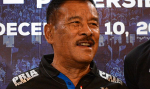 Komisaris PT Persib Bandung Bermartabat Umuh Muchtar memastikan Persib Bandung akan cepat menemukan pelatih pengganti Robert Alberts. Foto: Persib Bandung.