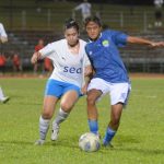 Akademi Persib Putri harus mengakui keunggulan LCS 1-3 pada pertandingan lanjutan WFC 2022 di Stadion Bedok, Singapura, Rabu (19/10/2022) malam. Foto: Persib Bandung.