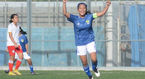 Meski harus merasakan kekecewaan, Zilfa berusaha untuk memetik hal positif dengan menjadikan pertandingan itu sebagai pembelajaran. Foto: Persib Bandung.